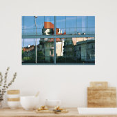 Reflectiefoto Poster (Keuken)
