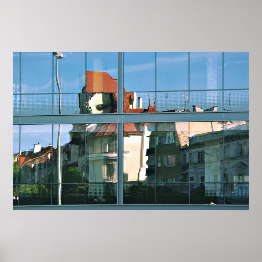 Reflectiefoto Poster (Voorkant)