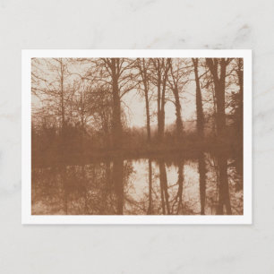 Reflecties, 1843 (foto sepia) briefkaart