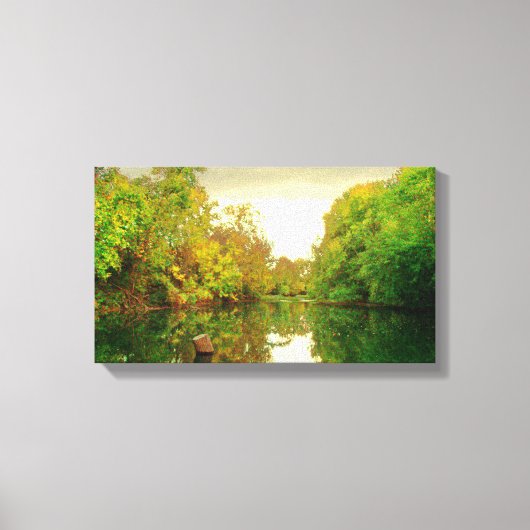 Reflecties 3 op Canvas Afdruk (Voorkant)