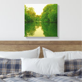 Reflecties 4 Canvas Afdruk (Insitu (Slaapkamer))