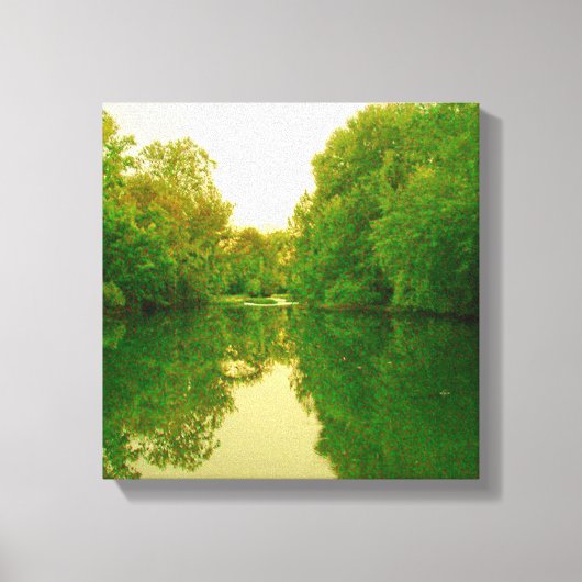 Reflecties 4 Canvas Afdruk (Voorkant)