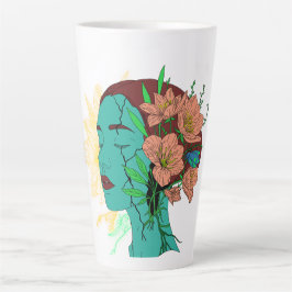 Reflecties binnen het kunstwerk latte mok