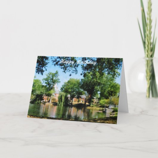 Reflecties - Birthday Kaart (Voorkant)