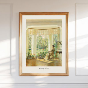 Reflecties Carl Holsøe Holsoe Deens interieur Poster