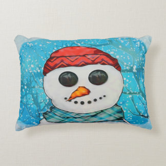 Reflecties Christmas Snowman DECOR COLLECTIE Accent Kussen