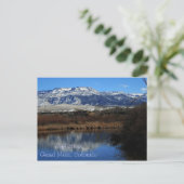 Reflecties, Grand Mesa Colorado Briefkaart (Staand voorkant)