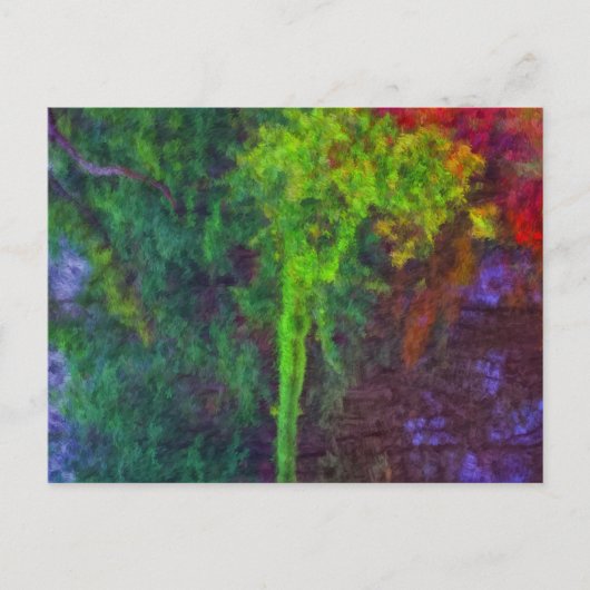 Reflecties-impressionist Briefkaart (Voorkant)