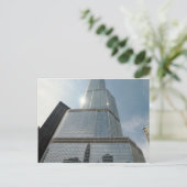 Reflecties in Blue, Chicago, IL Briefkaart (Staand voorkant)