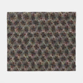 Reflecties in het hol: de symmetrie van wombats fleece deken (Voorkant (Horizontaal))