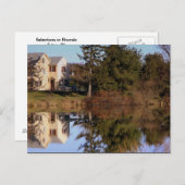 Reflecties in Rhonda Briefkaart (Voorkant / Achterkant)