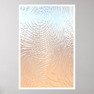 Reflecties in zilver poster
