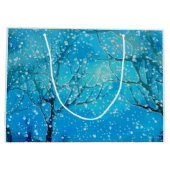 Reflecties Kerst Sneeuwman ALLEEN BREED Groot Cadeauzakje (Achterkant)