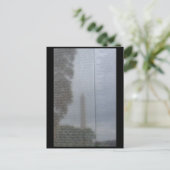 Reflecties op de muur briefkaart (Staand voorkant)