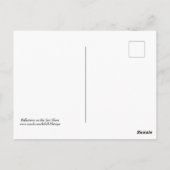 Reflecties op de Zee Shore Briefkaart (Achterkant)