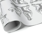 Reflecties op honkbal cadeaupapier (Rol Hoek)