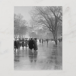 Reflecties op natte perziken briefkaart