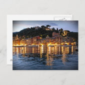 Reflecties op Portofino, Italia Briefkaart (Voorkant / Achterkant)