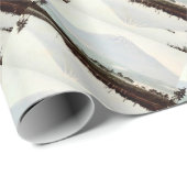 Reflecties over de berg Fuji in het meer van het Cadeaupapier (Rol Hoek)