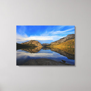 Reflecties over het meer Tenaya Canvas Afdruk