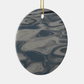 Reflecties over water keramisch ornament (Rechts)