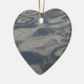 Reflecties over water keramisch ornament (Links)