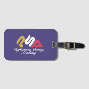 Reflecties Skating Academy Bagagelabel