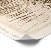 Reflecties van Big Ben Poster (Hoek)