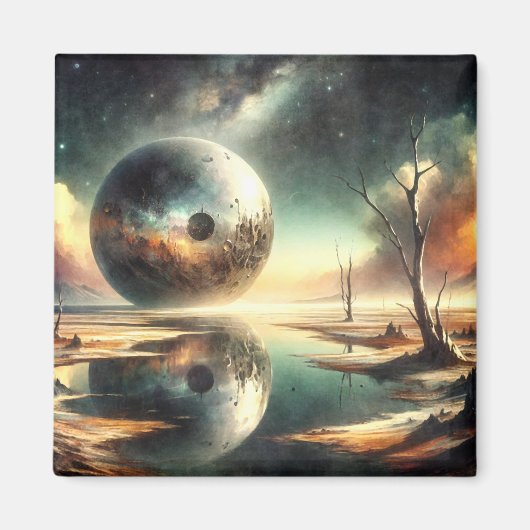 Reflecties van chaos magneet (Voorkant)