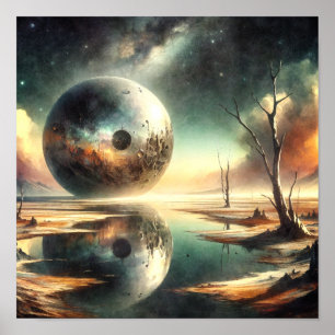 Reflecties van chaos poster