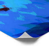 REFLECTIES VAN DE BEHANDELING VAN HET RIVIERWATER POSTER (Hoek)