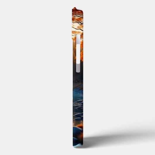 reflecties van de natuur Case-Mate iPhone case (Achterkant / Links)