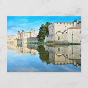Reflecties van een majestueus Castle Briefkaart