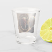 Reflecties van het kwaad shot glas (Achterkant)