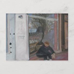 REFLECTIES VAN PARIJS BRIEFKAART