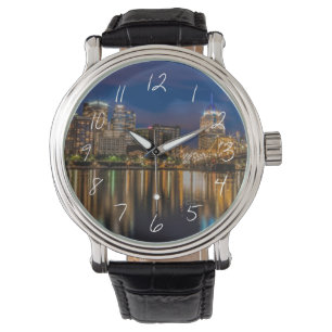 Reflecties van Pittsburgh Horloge