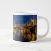 Reflecties van Pittsburgh Jumbo Mok (Rechts)