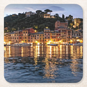 Reflecties van Romantic Portofino, Onderzetter van