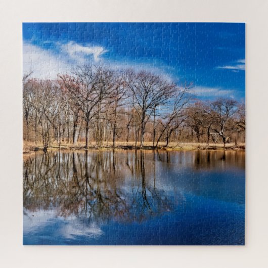 Reflecties van sereniteit legpuzzel (Verticaal)