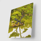 Reflecties Vierkante Klok (Hoek)