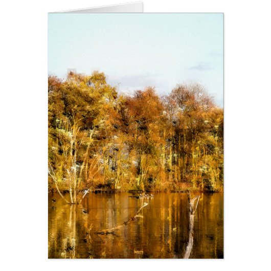 REFLECTIES VOOR AUTUMN LAKE (Voorkant)