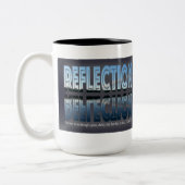 Reflection-2 15oz Mok met twee tonen (Links)