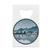 Reflection Lake Anna Virginia Kredietkaart Flessenopener (Achterkant)