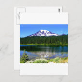 Reflection Lake, Mount Rainier, WA, VS Briefkaart (Voorkant / Achterkant)