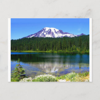 Reflection Lake, Mount Rainier, WA, VS Briefkaart