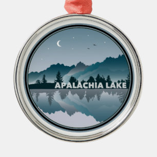 Reflection op Apalachia Lake North Carolina Metalen Ornament