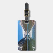 Reflection op Lake Louise - Banff NP, Canada Bagagelabel (Voorkant verticaal)