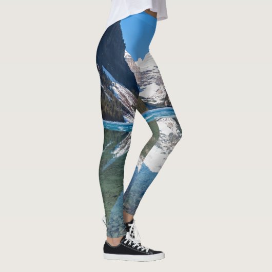 Reflection op Lake Louise - Banff NP, Canada Leggings (Rechts)