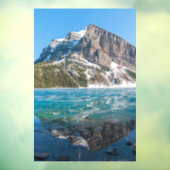 Reflection op Lake Louise - Banff NP, Canada Raamsticker (Vel 3)