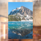 Reflection op Lake Louise - Banff NP, Canada Raamsticker (Vel 2)